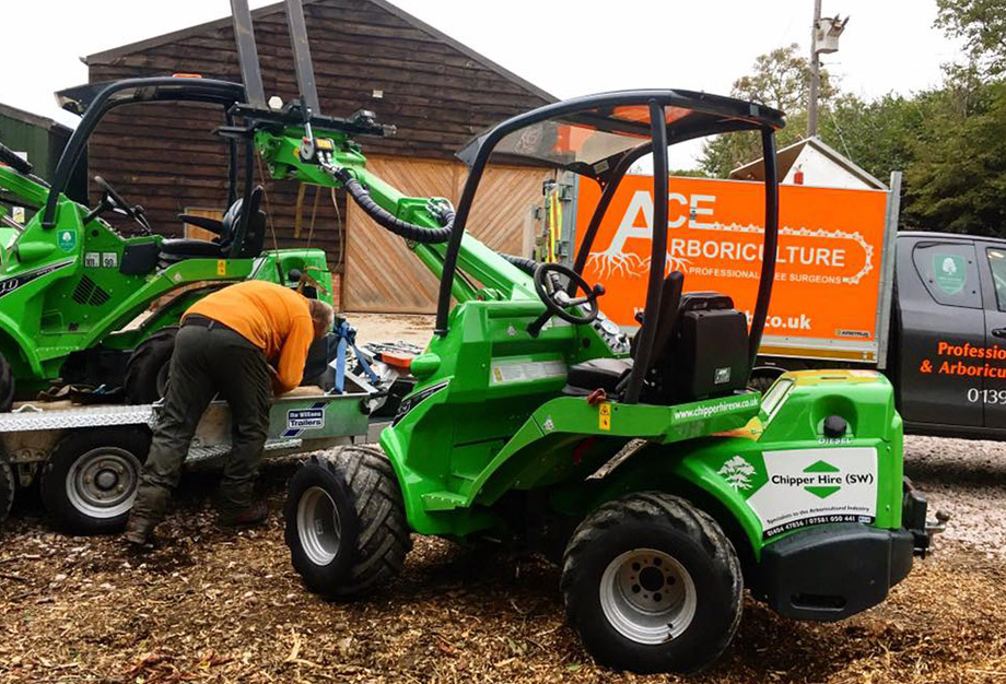 Wood Chipper Hire Devon